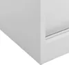 vidaXL Büroschrank mit Schiebetür Hellgrau 90x40x90 cm Produktbild-Vorschau 5