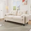 MODFU Canapé 2 Places Moderne Style Scandinave - Tissu Voir les images du produit 3