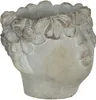Pot de fleurs 16x15x13 cm gris 6TE0314 Produktbild-Vorschau 2
