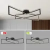 IMPTS LED Deckenleuchte 30W Modern Deckenlampe Schwarz Produktbild-Vorschau 6