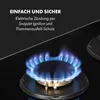 Klarstein Gasherd, Gaskochfeld 2 Flammig, Einbau-Gaskocher Produktbild-Vorschau 5