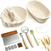 Gärkörbchen Für Sauerteig Starter Set 25cm & 23cm Gärkorb Produktbild-Vorschau 1