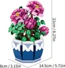 Pfingstrose Bauset, Kleinteilige Blumenbausteine, Náhled obrázku produktu 5