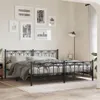 vidaXL Bedframe met hoofdeinde en voeteneinde, metaal, Productafbeelding-voorbeeld 2