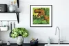 MuchoWow® Gerahmtes Poster Dinosaurier - Pflanzen - Braun - Produktbild-Vorschau 4