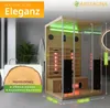 Artsauna Infrarotkabine Göteborg 120 - Vollspektrumstrahler Produktbild-Vorschau 2