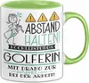 Golferin Tasse Geschenk Lustig Abstand Halten Produktbild-Vorschau 1