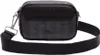 A black Lacoste crossbody bag with a geometric pattern. Náhľad obrázku produktu