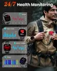 2026 1000mAh Akku Militär Smartwatch für Herren 1.91" Produktbild-Vorschau 3