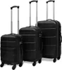 vidaXL 3-dielna sada tvrdých puzdier Black 45,5/55/66 cm Náhľad obrázku produktu 6