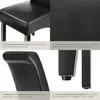 Chaise aspect cuir - noir, Lot de 2 Voir les images du produit 5