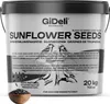 Sonnenblumenkerne 20kg Schwarz Naturrein Wildvögel Pferde Produktbild-Vorschau 1