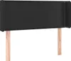 vidaXL LED Kopfteil Schwarz 103x16x78/88 cm Kunstleder Produktbild-Vorschau 3