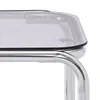 Couchtisch Retro 90cm Sicherheitsglas Schwarz und Produktbild-Vorschau 7
