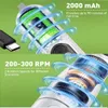8-in-1 elektrisches WC-Reinigungsset mit Halterung,8 Produktbild-Vorschau 7