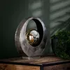 Hoyz - Tischlampe Full Moon - Industrial - Grau Produktbild-Vorschau 2