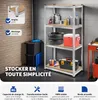 Étagère robuste pour charges lourdes - 160 x 160 x 40 cm, Voir les images du produit 5