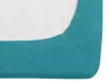 Exklusives Frottee-Spannbettlaken in Türkis, 90 x 200 cm Produktbild-Vorschau 3