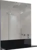 Nástěnné zrcadlo s poličkou HWC-B19, koupelnové zrcadlo Náhled obrázku produktu 2