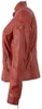 Mauritius Lederjacke Damen Kina LEGV rot Basics 100% Leder Produktbild-Vorschau 2