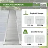 TRUTZHOLM 2 x Schwerlastrampen 265 cm 3300kg/Paar Alu 35 cm Produktbild-Vorschau 3