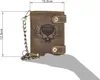 GREENBURRY Geldbörse Vintage Wallet With Chain Brown Skull Produktbild-Vorschau 7