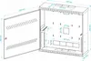Szafa Rack 19" 3U+4U 180mm Obudowa Na Rejestrator Cctv Dvr Podgląd zdjęcia produktu 4