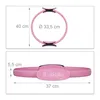 relaxdays 10032580_0 relaxdays   Pilates-Ring pink Podgląd zdjęcia produktu 4