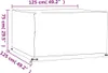 vidaXL Pokrowiec na meble ogrodowe 8 oczek 125x125x75 cm Podgląd zdjęcia produktu 9