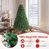COSTWAY 180 cm kunstkerstboom met 928 PVC-takken, kerstboom Productafbeelding-voorbeeld 5