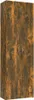 A tall, narrow cabinet with a rustic wood grain finish. Náhľad obrázku produktu