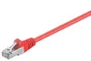 Goobay 68037 Cavo patch CAT 5e, SF/UTP, rosso, 10 m - Anteprima dell’immagine prodotto 1