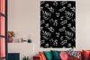 MuchoWow® Poster Muster von Zweigen mit Blättern und Beeren Produktbild-Vorschau 3