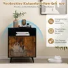 COSTWAY Armoire à litière pour chats, maison pour chats Voir les images du produit 3