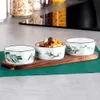 Keramické misky na občerstvenie 30 cm 4 ks. Náhľad obrázku produktu 4