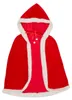 Traditionelles Weihnachtskostüm aus Samt für Damen – Produktbild-Vorschau 2
