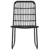 vidaXL 3-tlg. Garten-Essgruppe Poly Rattan und Glas -  Produktbild-Vorschau 5