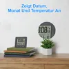 Wecker, Digitaler Funkwecker mit 2 Weckzeiten, Automatische Produktbild-Vorschau 3