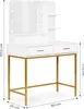 ModernHome FH-DT200067 Schminktisch mit Spiegel und Produktbild-Vorschau 10