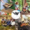 Gril na dřevěné uhlí, lehký přenosný gril, stolní Náhled obrázku produktu 3