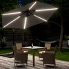 KINGSLEEVE® Ombrellone da Giardino Illuminazione con LED Anteprima dell’immagine prodotto 11