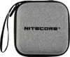 A gray Nitecore branded case with a black zipper and handle, shown against a white background. Anteprima dell’immagine prodotto