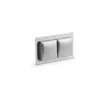 THEBO Prise double ST 3009 ST/2 INOX avec couvercle Voir les images du produit 1