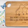 Mr. & Mrs. Panda Schneidebrett Frosch Liebe - Transparent - Produktbild-Vorschau 3