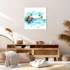 Bild auf Leinwand - Leinwandbild - Tropen Wasser Bungalow Produktbild-Vorschau 7