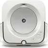 A top-down view of a white robot vacuum cleaner on a white background. Anteprima dell’immagine prodotto