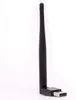 A black USB Wi-Fi adapter with an antenna is shown against a white background. Produktbild-Vorschau