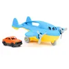 GREENTOYS - Niebieski samolot towarowy z samochodem Podgląd zdjęcia produktu 8