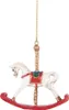 A Christmas ornament of a rocking horse. Náhled obrázku produktu