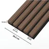 MEBANO Akustické dřevěné panely 240 x 53 cm Barva: Ořech Náhled obrázku produktu 4